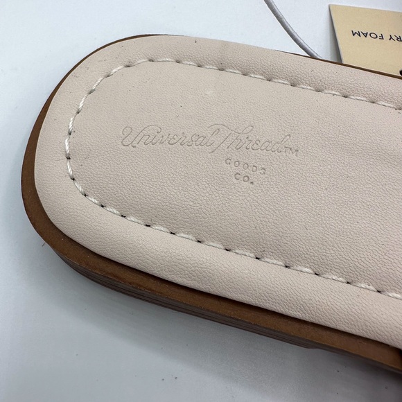 Universal Thread Cream Louie Strappy Flat Sandals - Picture 4 of 5